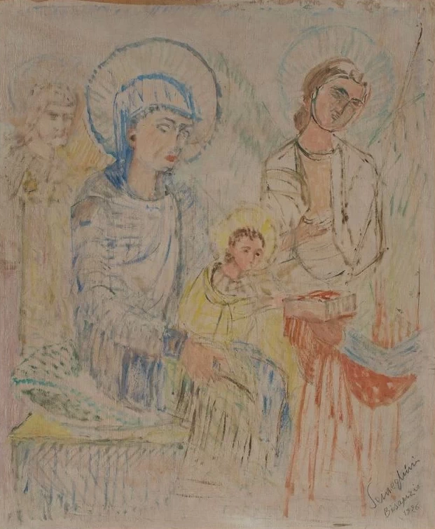 Madonna da Santa Maria in Cosmedin - Palazzo Pellegrini a S. Cecilia, Verona 1